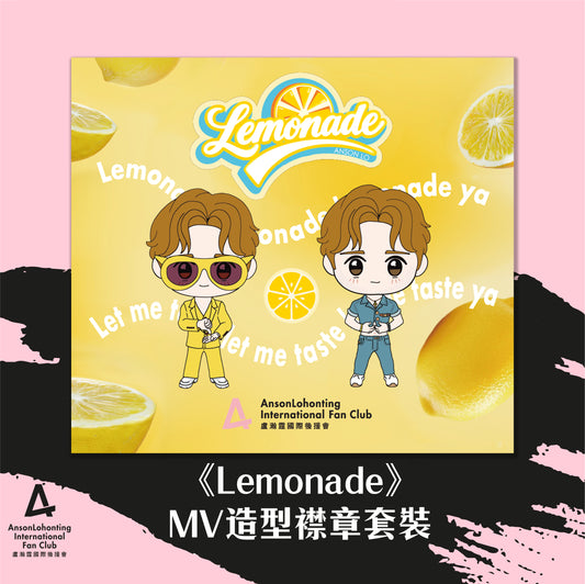 【台灣限定】《Lemonade》造型襟章